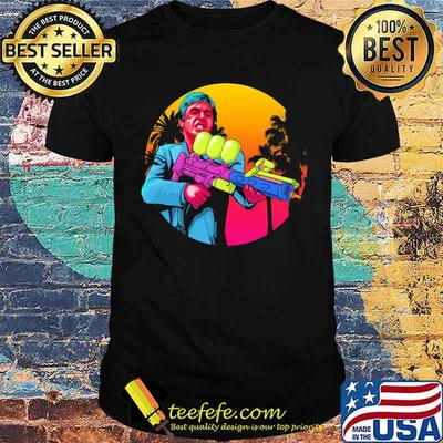 Water Gun Retro Beach Shirt