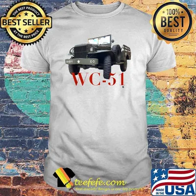 WC-51, WWII, KOREA TRUCK, Janesfav T-Shirt