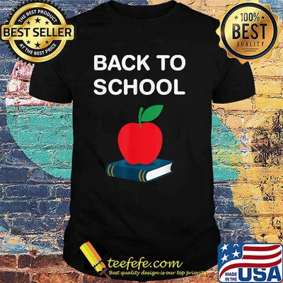 Welcome Back To School Apple Book Shirt