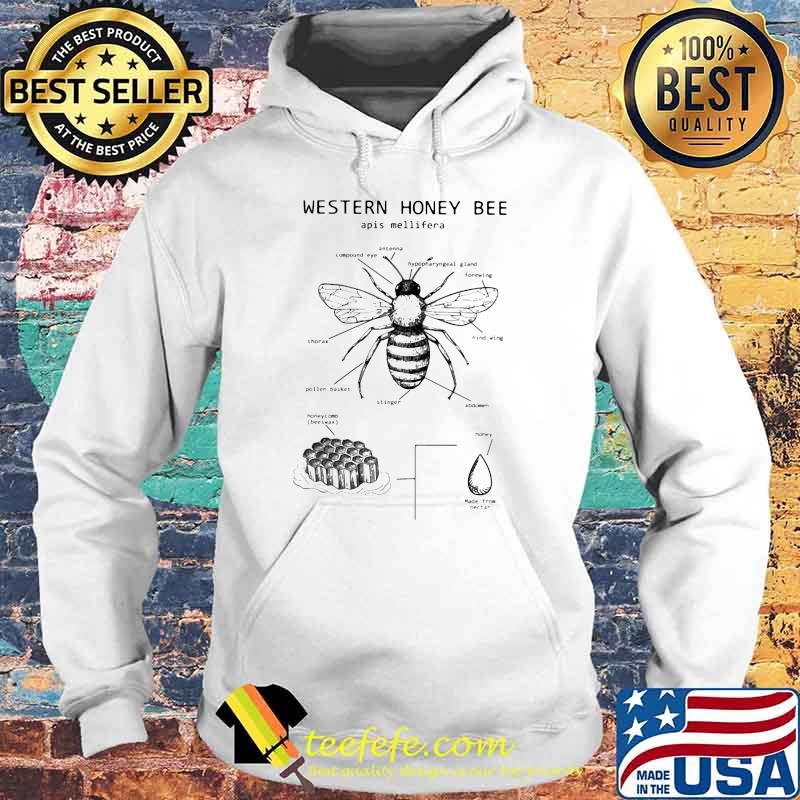 Western Honey Bee Apis Mellifera Shirt Hoodie Western Honey Bee Apis Mellifera Shirt Hoodie