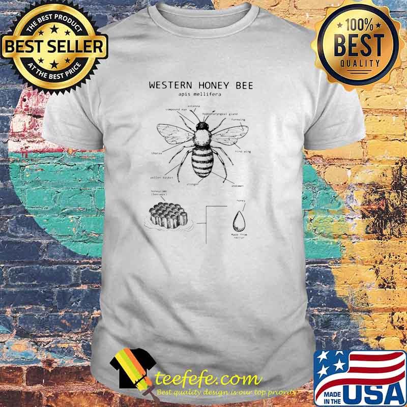 Western Honey Bee Apis Mellifera Shirt