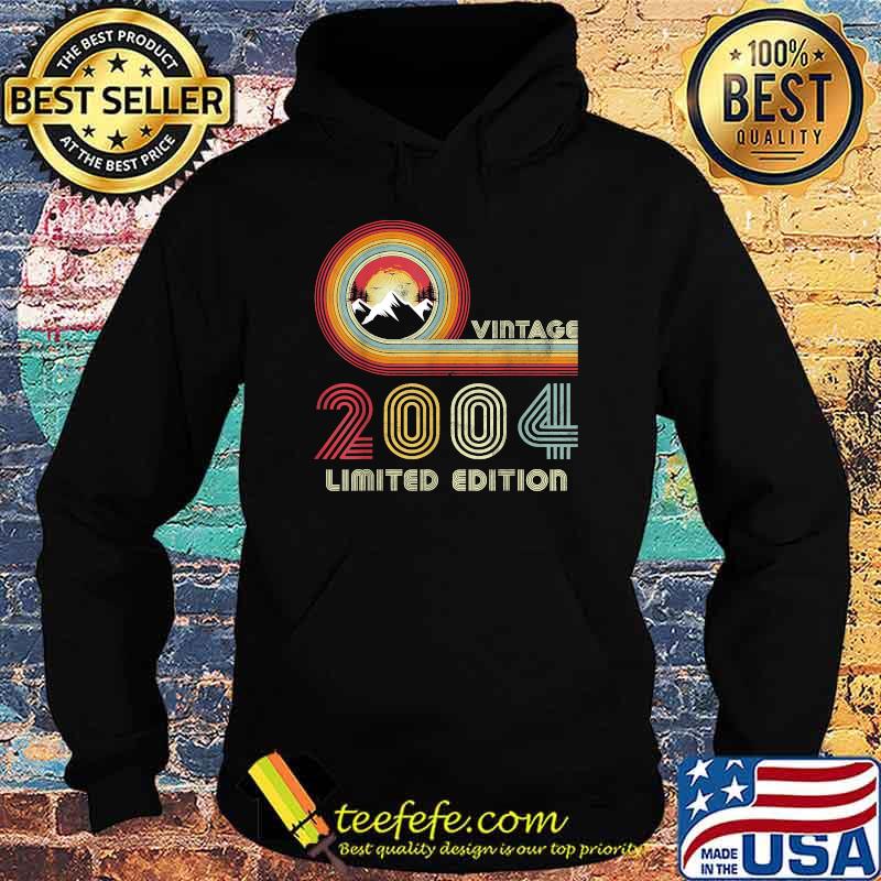 17 Year Old Gifts Vintage 2004 Limited Edition 17th Birthday T-Shirt Hoodie 17 Year Old Gifts Vintage 2004 Limited Edition 17th Birthday T-Shirt Hoodie