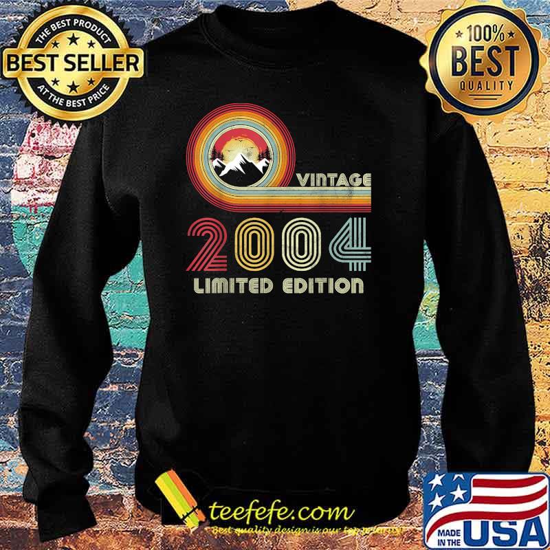 17 Year Old Gifts Vintage 2004 Limited Edition 17th Birthday T-Shirt Sweater 17 Year Old Gifts Vintage 2004 Limited Edition 17th Birthday T-Shirt Sweater