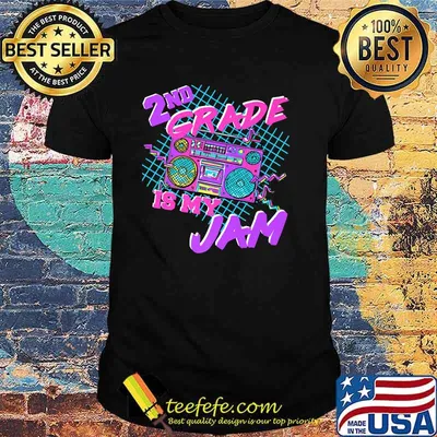 2nd Grade is my Jam Second Grade Teacher T-Shirt