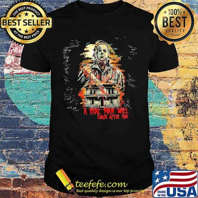 A real man will chase after you horror movies shirt