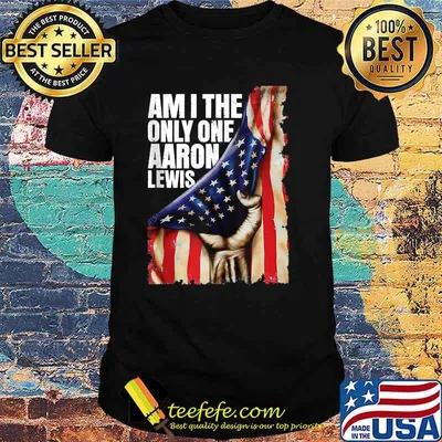 AaronLewis Am I The Only One American Flag T-Shirt