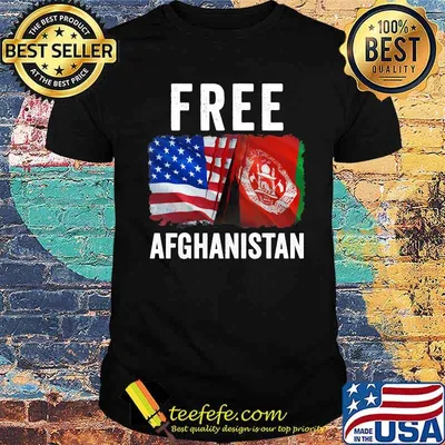 Afghanistan Flag Free Afghanistan T-Shirt