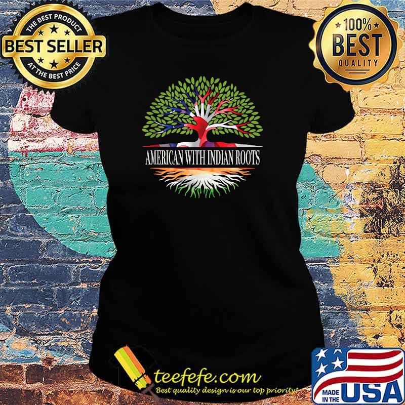 American with Indian Roots Tree T-Shirt Ladies tee American with Indian Roots Tree T-Shirt Ladies tee