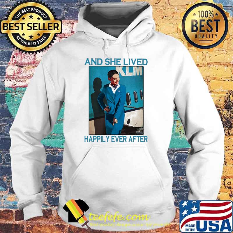 And she lived happily ever after flight attendant s Hoodie And she lived happily ever after flight attendant s Hoodie