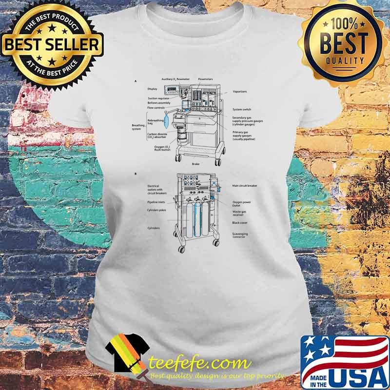 Anesthetic Machine Shirt Laides tee Anesthetic Machine Shirt Laides tee