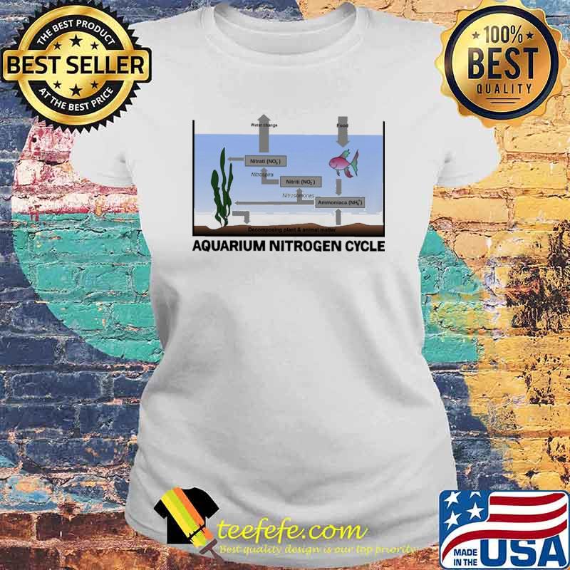 Aquarium Nitrogen Cycle Shirt Laides tee Aquarium Nitrogen Cycle Shirt Laides tee