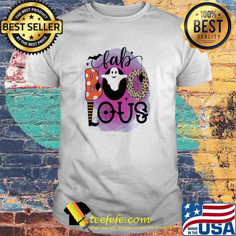 Bab boo lous leopard halloween shirt