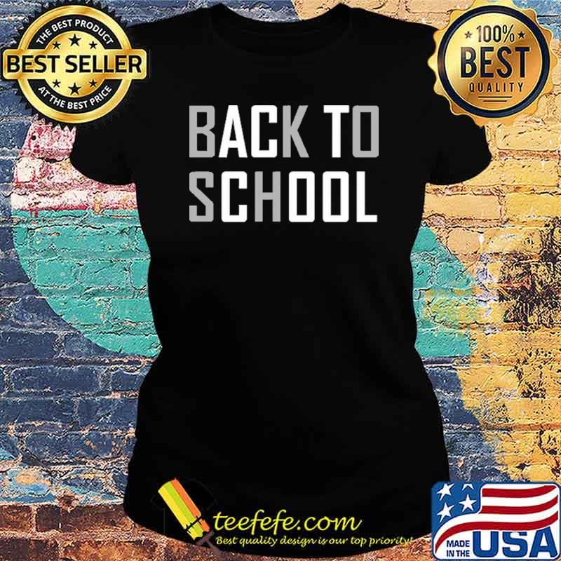 Back To School Shirt Ladies tee Back To School Shirt Ladies tee