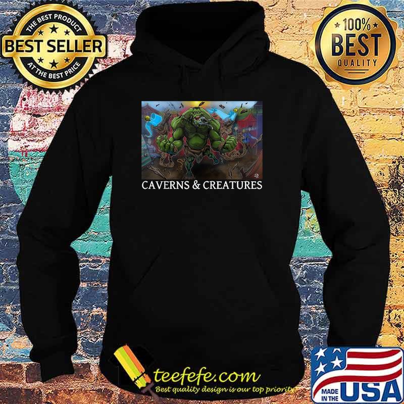 Barbarian Rage Caverns & Creatures T-Shirt Hoodie Barbarian Rage Caverns & Creatures T-Shirt Hoodie