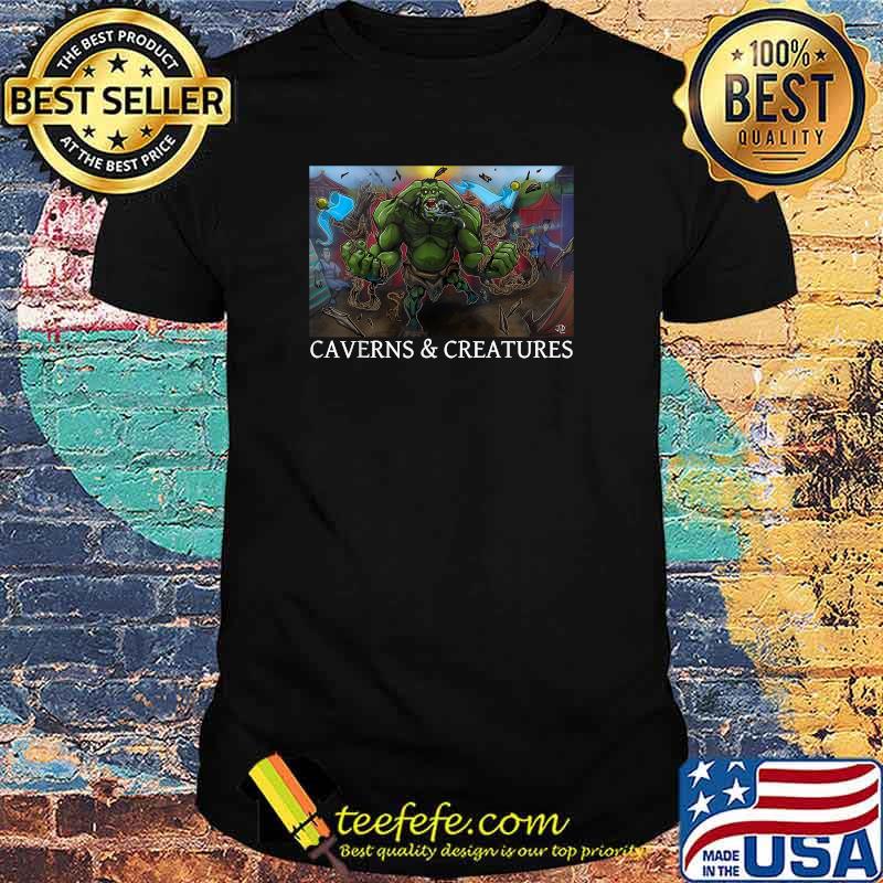 Barbarian Rage Caverns & Creatures T-Shirt Barbarian Rage Caverns & Creatures T-Shirt