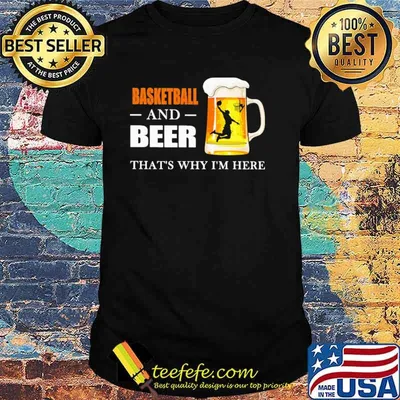 Baseball And Beer That's Why I'm here Shirt