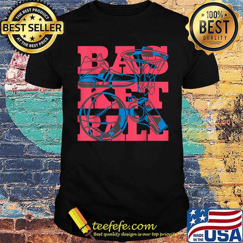 Basketball Player Vintage Game Basketball Sports T-Shirt