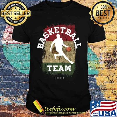 Basketball Team B-Ball Mexico Vintage T-Shirt