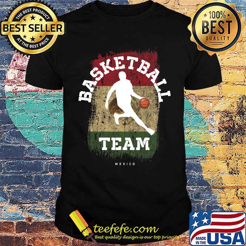 Basketball Team B-Ball Mexico Vintage T-Shirt
