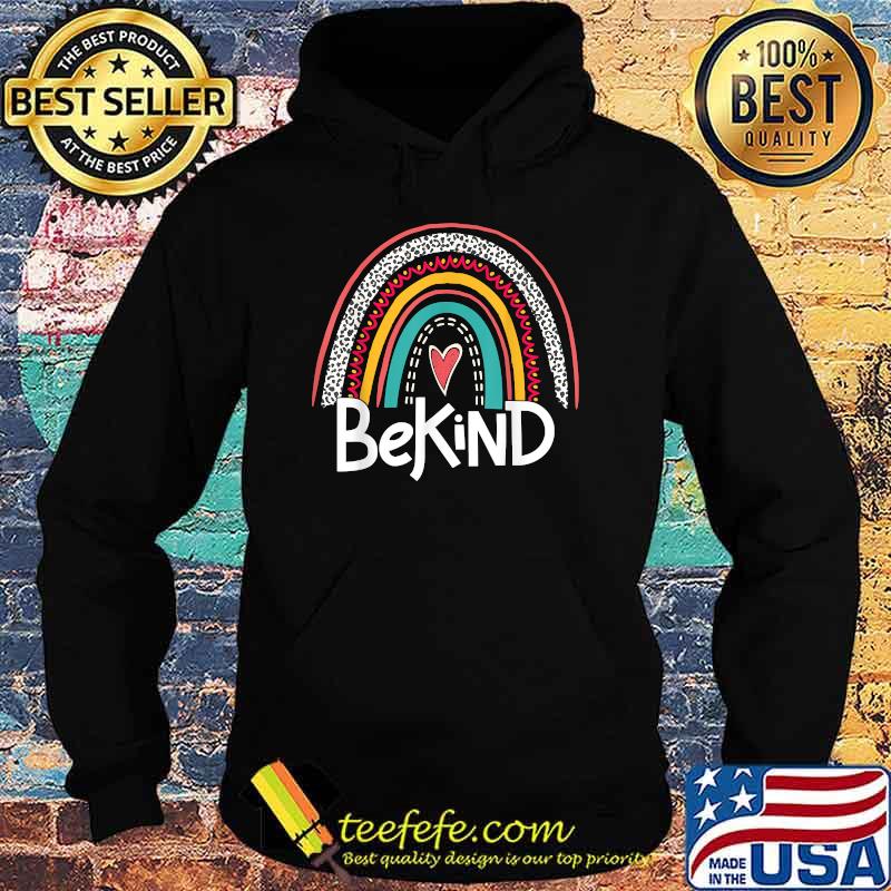 Be Kind Rainbow Lepoard T-Shirt Hoodie Be Kind Rainbow Lepoard T-Shirt Hoodie