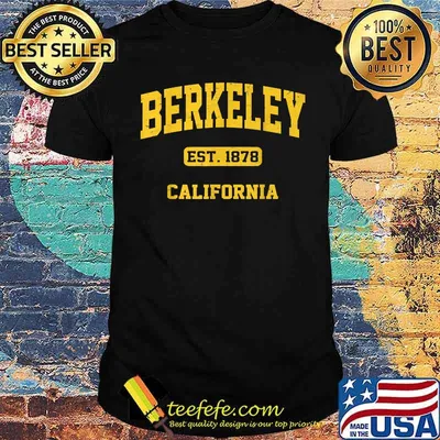 Berkeley California CA Est 1878 Vintage State Athletic Style T-Shirt