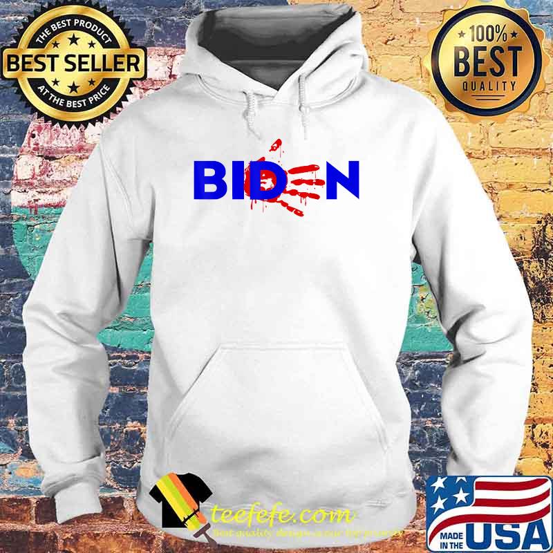 Biden Handprint Resign Now T-Shirt Hoodie Biden Handprint Resign Now T-Shirt Hoodie