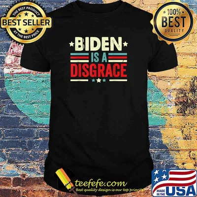 Biden is a disgrace vintage T-Shirt