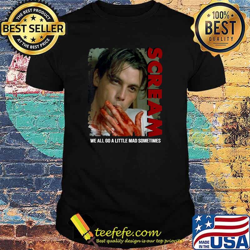 Billy Loomis Scream Horror Movie Halloween Friday 13th T-Shirt