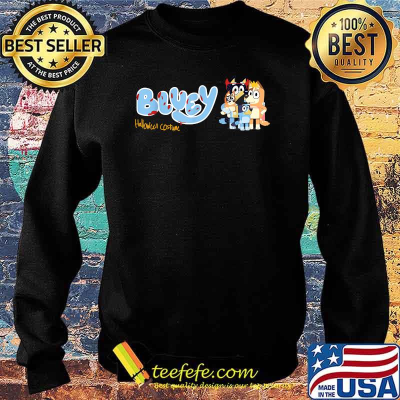 Bluey Halloween Costune Family Dog Cute T-Shirt Sweater Bluey Halloween Costune Family Dog Cute T-Shirt Sweater