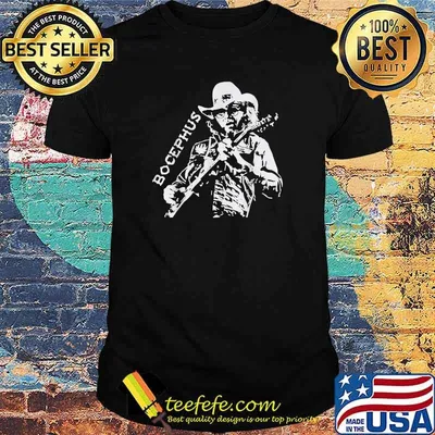 Bocephuss Retro Hank Jr Art Williams Tee Music Design T-Shirt