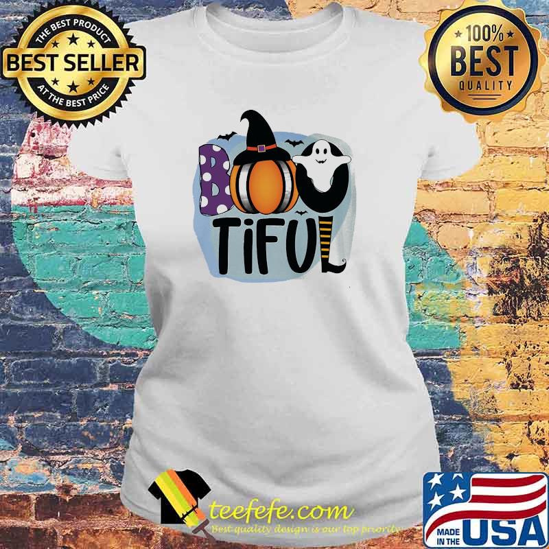 Boo tiful pumpkin hat witch halloween s Laides tee Boo tiful pumpkin hat witch halloween s Laides tee