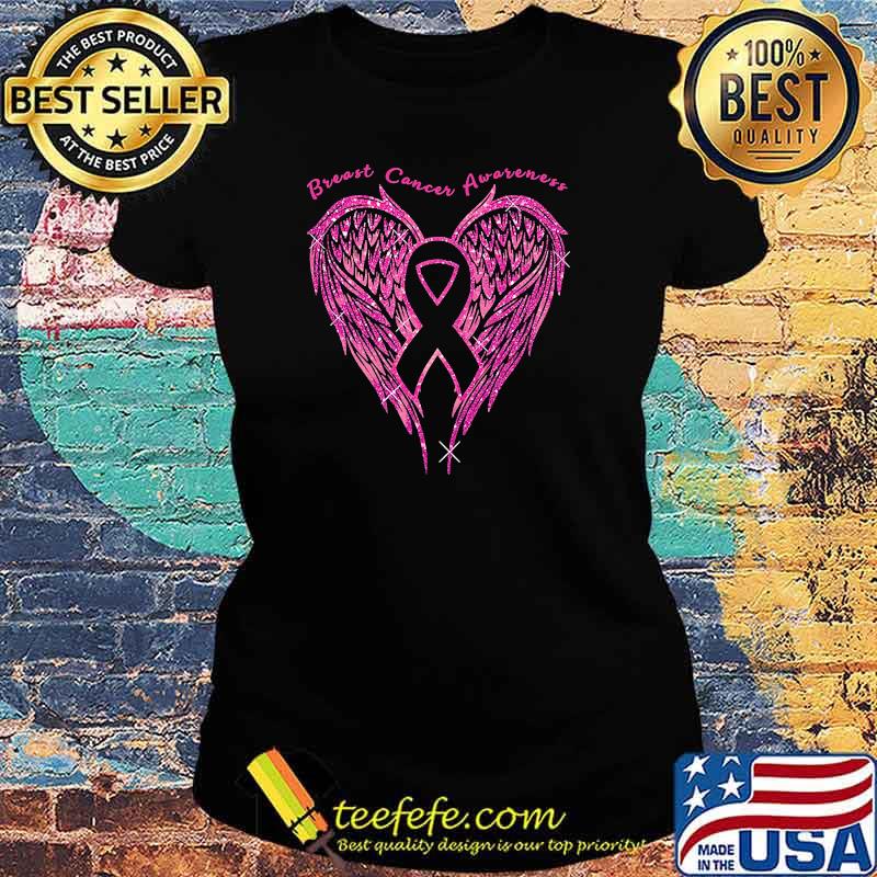 Breast Cancer Awareness Angle Pink Shirt Ladies tee Breast Cancer Awareness Angle Pink Shirt Ladies tee