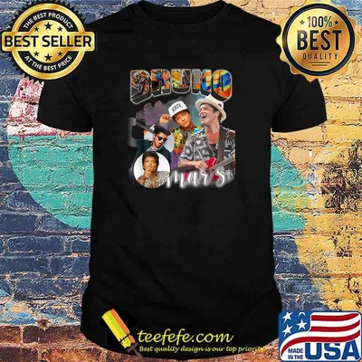 Bruno Mars California Retro Surf Vintage T-Shirt