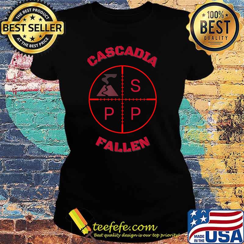 Cascadia Fallen SPP Identifier T-Shirt Ladies tee Cascadia Fallen SPP Identifier T-Shirt Ladies tee