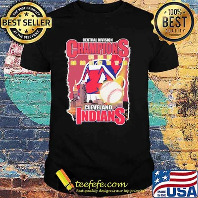 Central division champions cleveland indians shirt