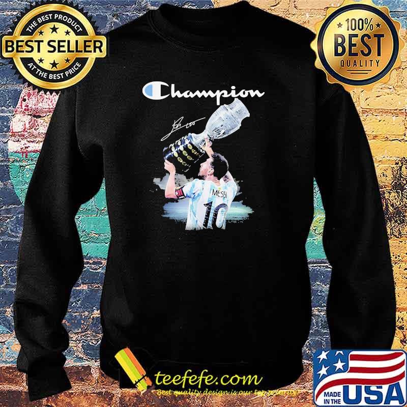 Champion Lionel Messi signature cups football Sweater Champion Lionel Messi signature cups football Sweater
