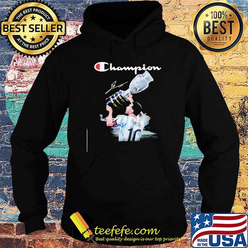Champion Messi Cup Shirt Hoodie Champion Messi Cup Shirt Hoodie