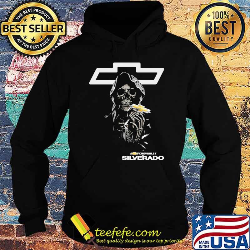 Chevrolet Silverado Skull Shirt Hoodie Chevrolet Silverado Skull Shirt Hoodie