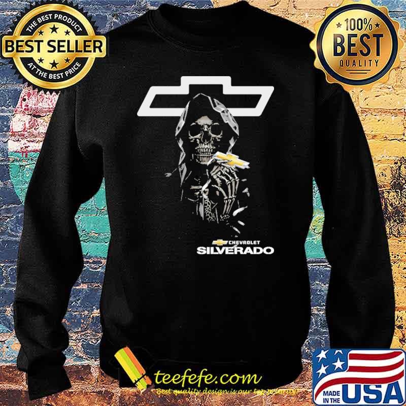 Chevrolet Silverado Skull Shirt Sweater Chevrolet Silverado Skull Shirt Sweater