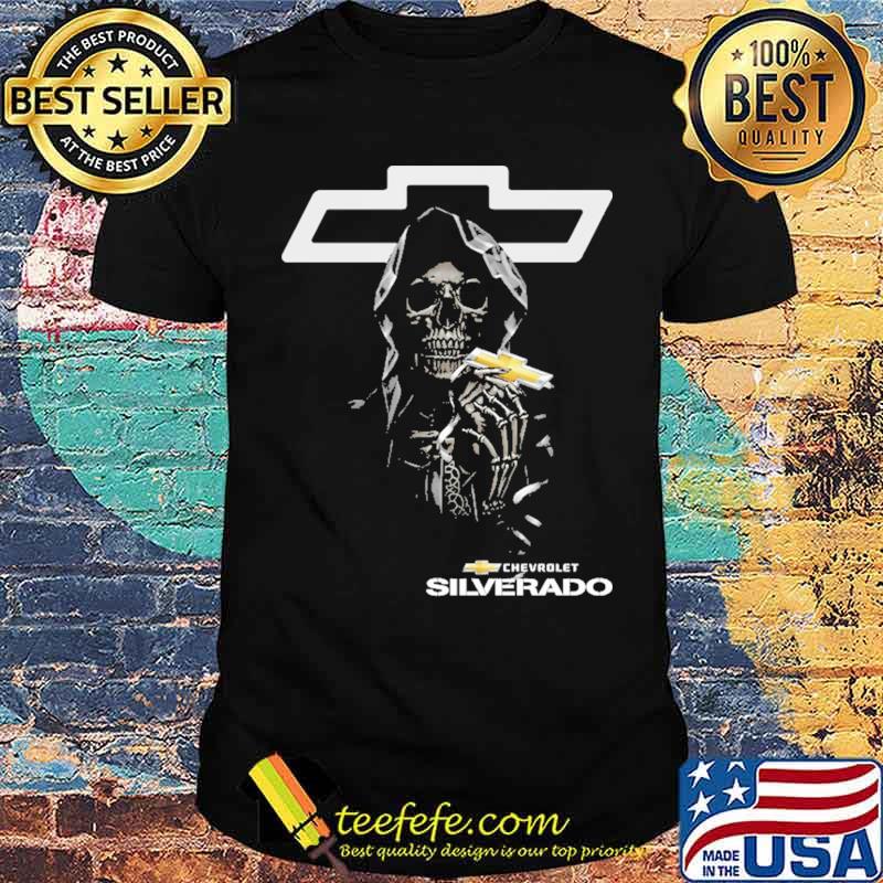 Chevrolet Silverado Skull Shirt Chevrolet Silverado Skull Shirt