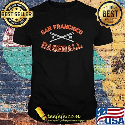 Classic San Francisco California Baseball Fan Retro Vintage T-Shirt