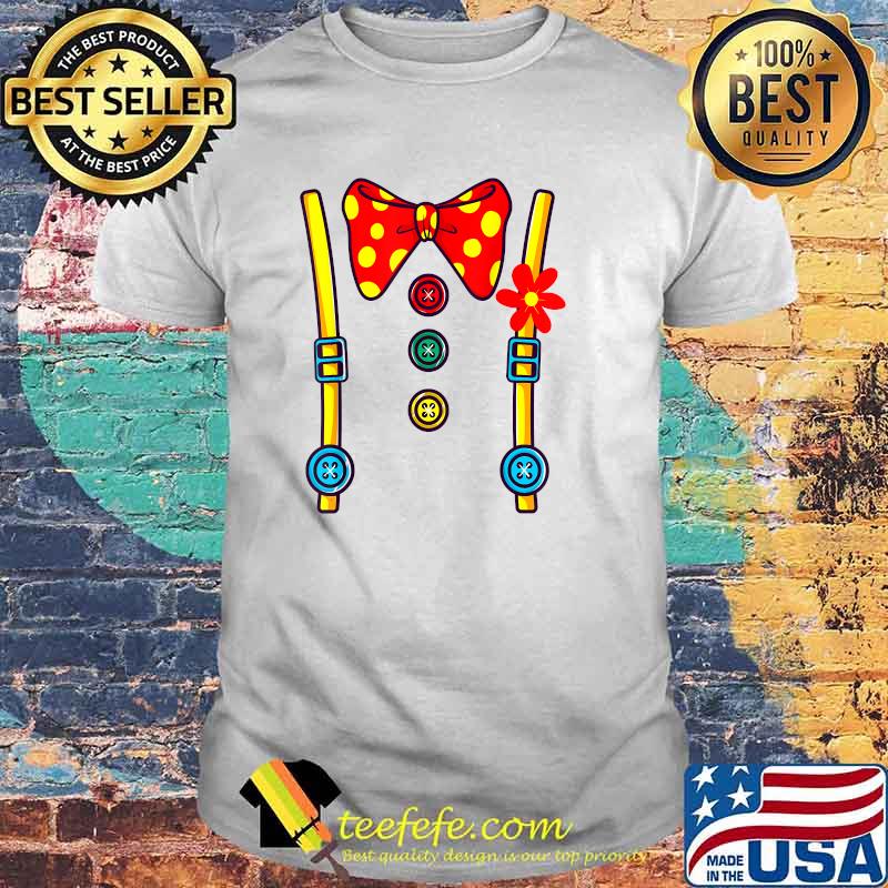 Clown Costume Halloween Vintage T-Shirt