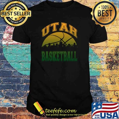 College University style Utah Basketball Fan Sport T-Shirt