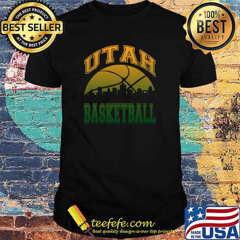 College University style Utah Basketball Fan Sport T-Shirt