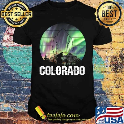 Colorado Bigfoot Hiking T-Shirt