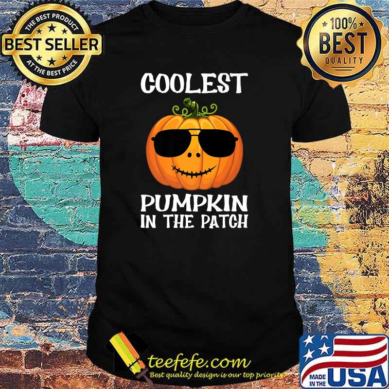 Coolest Pumpkin In The Patch Halloween T-Shirt