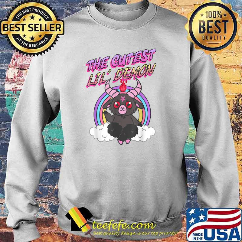 Cutest Lil' Demon Satan T-Shirt Sweater Cutest Lil' Demon Satan T-Shirt Sweater