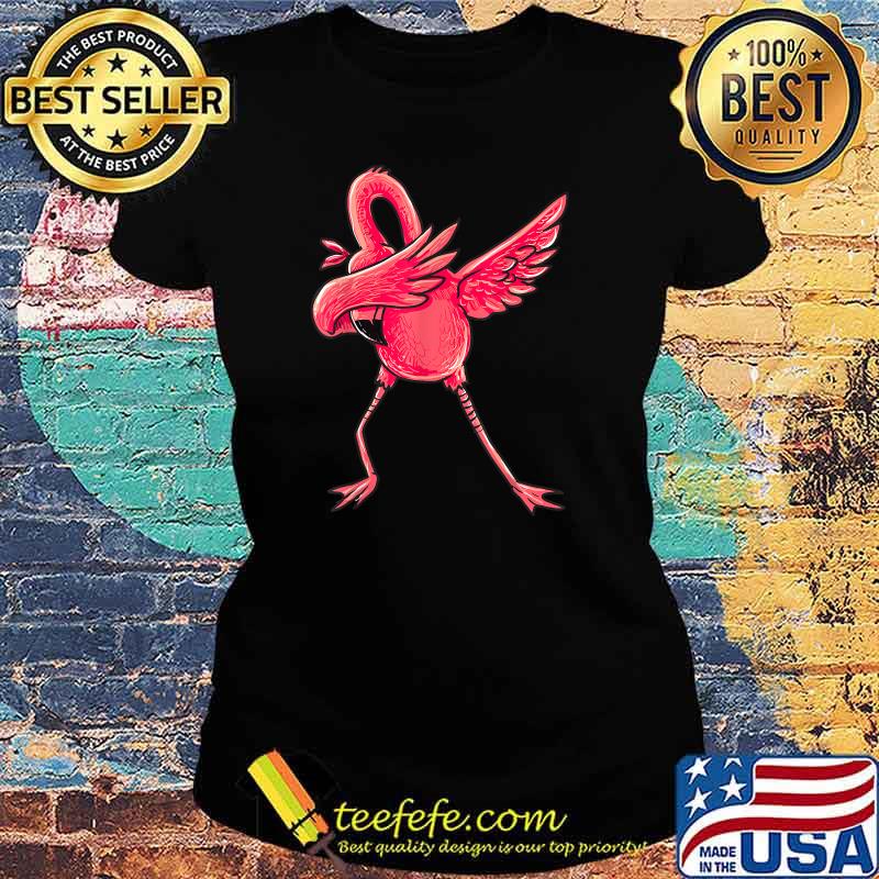 Dabbing Flamingo Dance T-Shirt Ladies tee Dabbing Flamingo Dance T-Shirt Ladies tee
