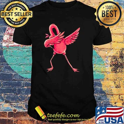 Dabbing Flamingo Dance T-Shirt