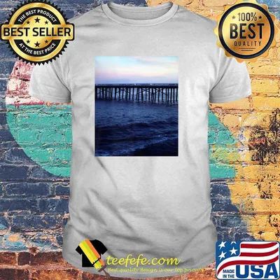 Dark Malibu Beautiful Lovely photography film photo calming T-Shirt